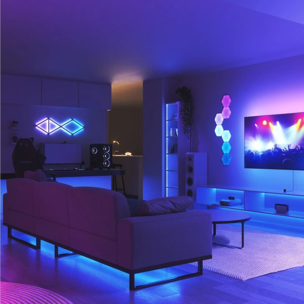 Nanoleaf 4D Screen Mirror + Lightstrip Kit (TVs & Monitors Up to 65″) (5)