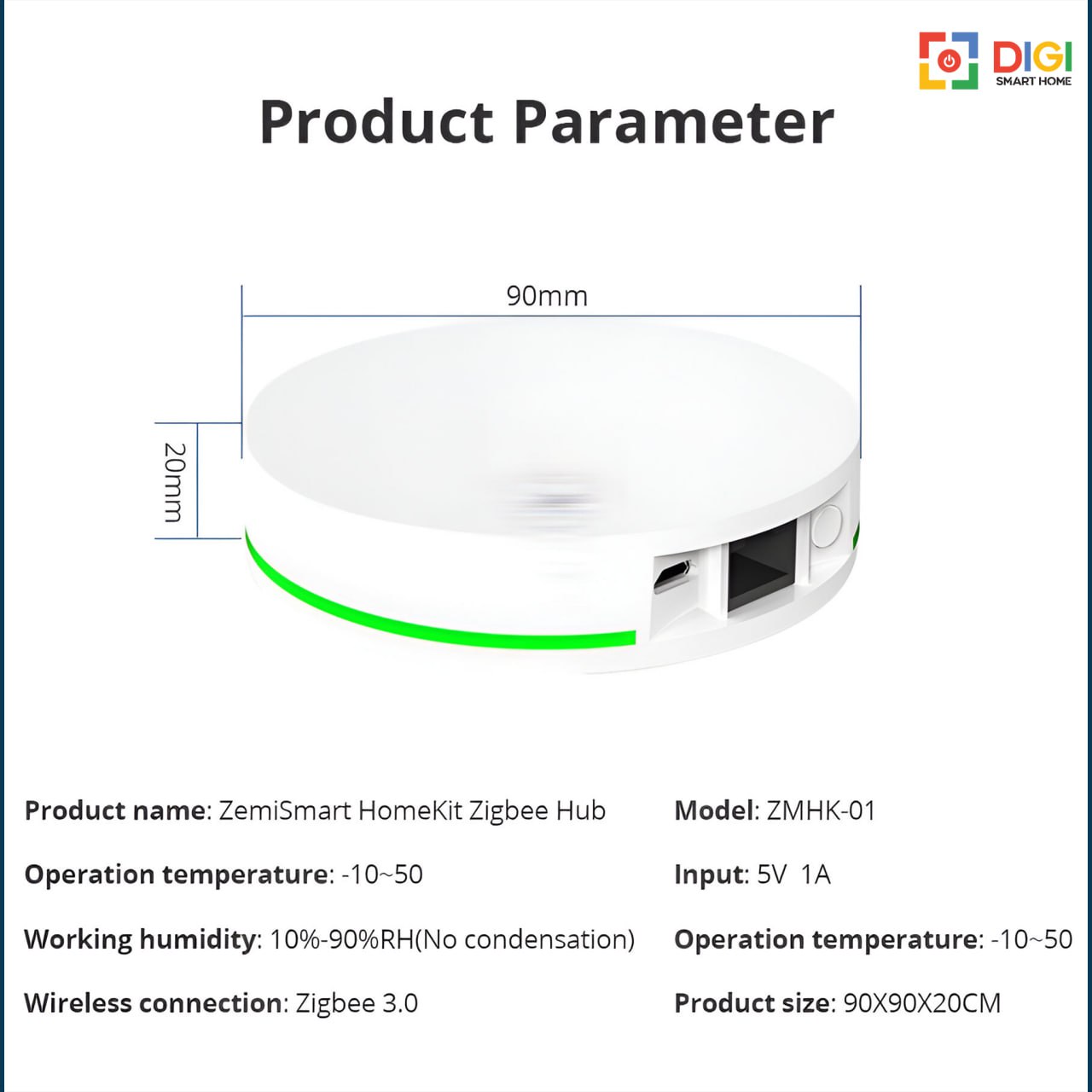 Tuya Hub Zigbee Homekit – DIGI Smart Home